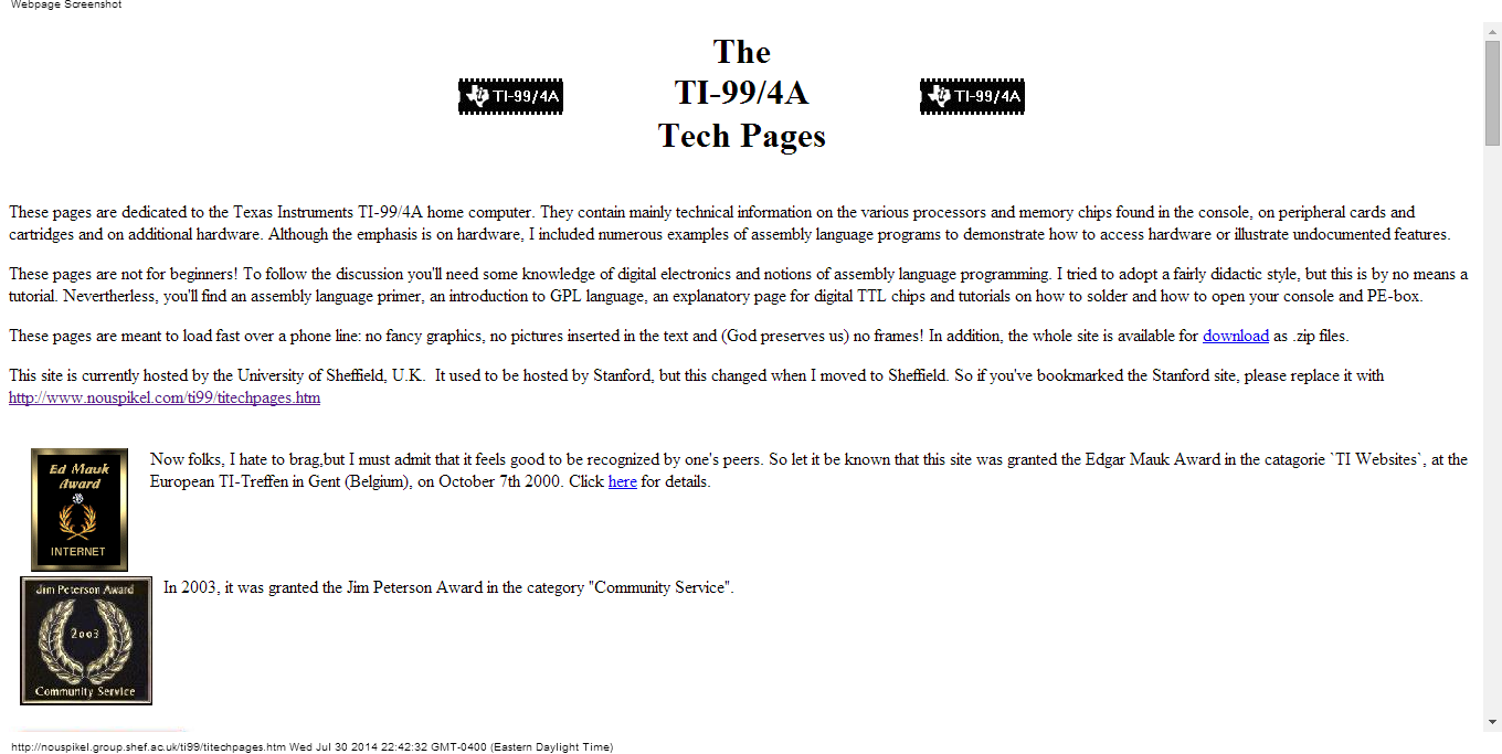 Details : TI Tech Pages