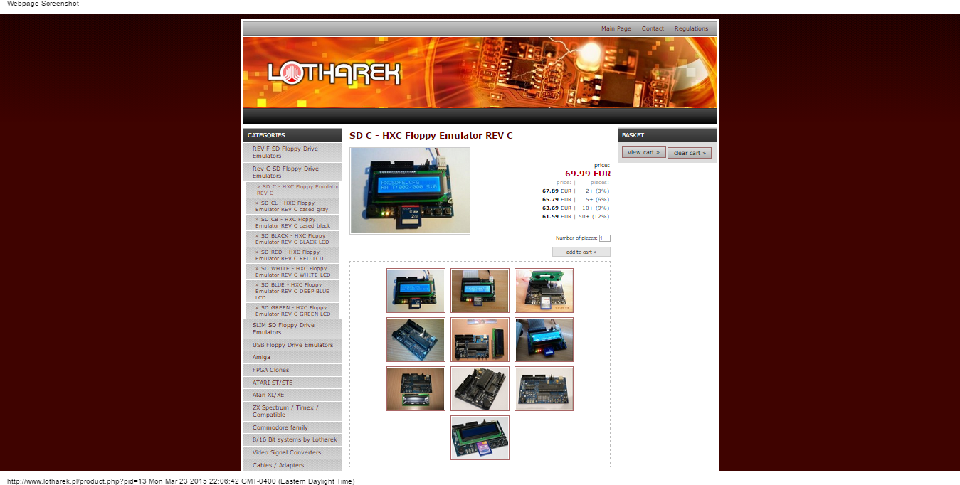 Details : Lotharek`s HXC Floppy Emulator