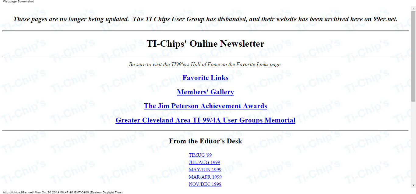 Details : TI Chips User Group